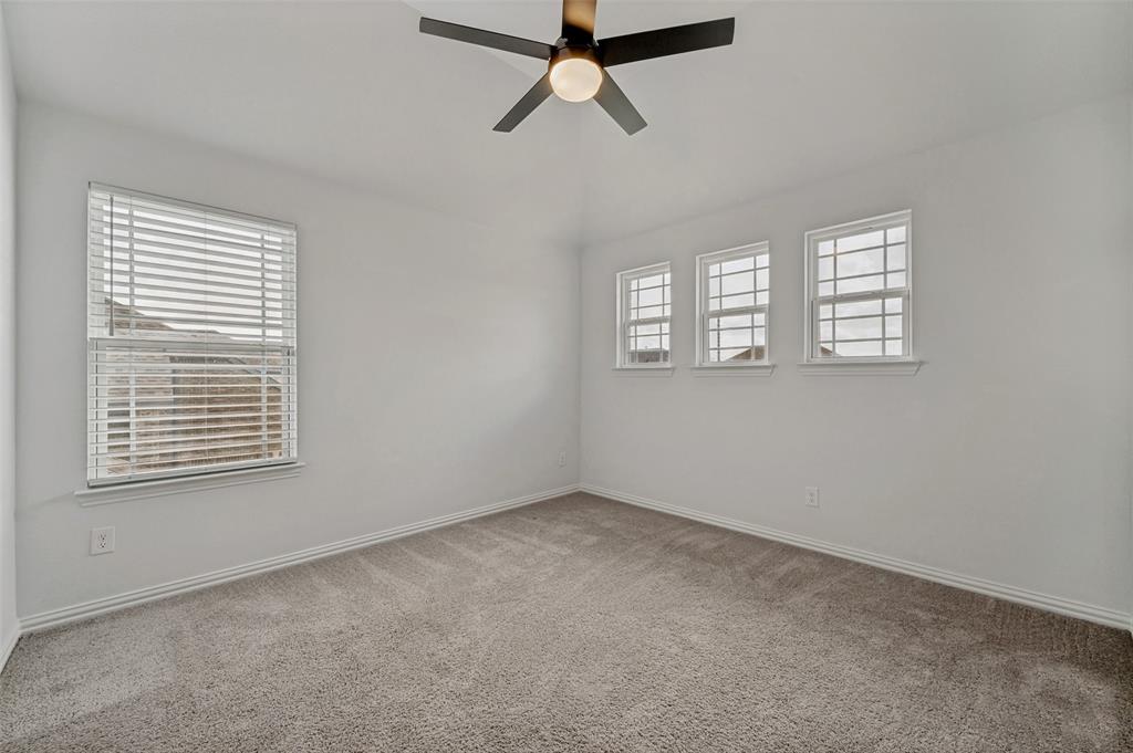 808 Violet Way Celina, TX 75009 - Photo 21 of 30 Third bedroom upstairs connects to Jack and Jill bath.