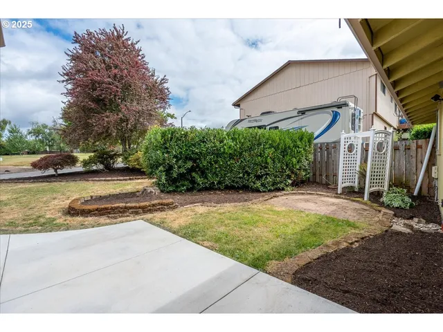 a front view of a house with a garage