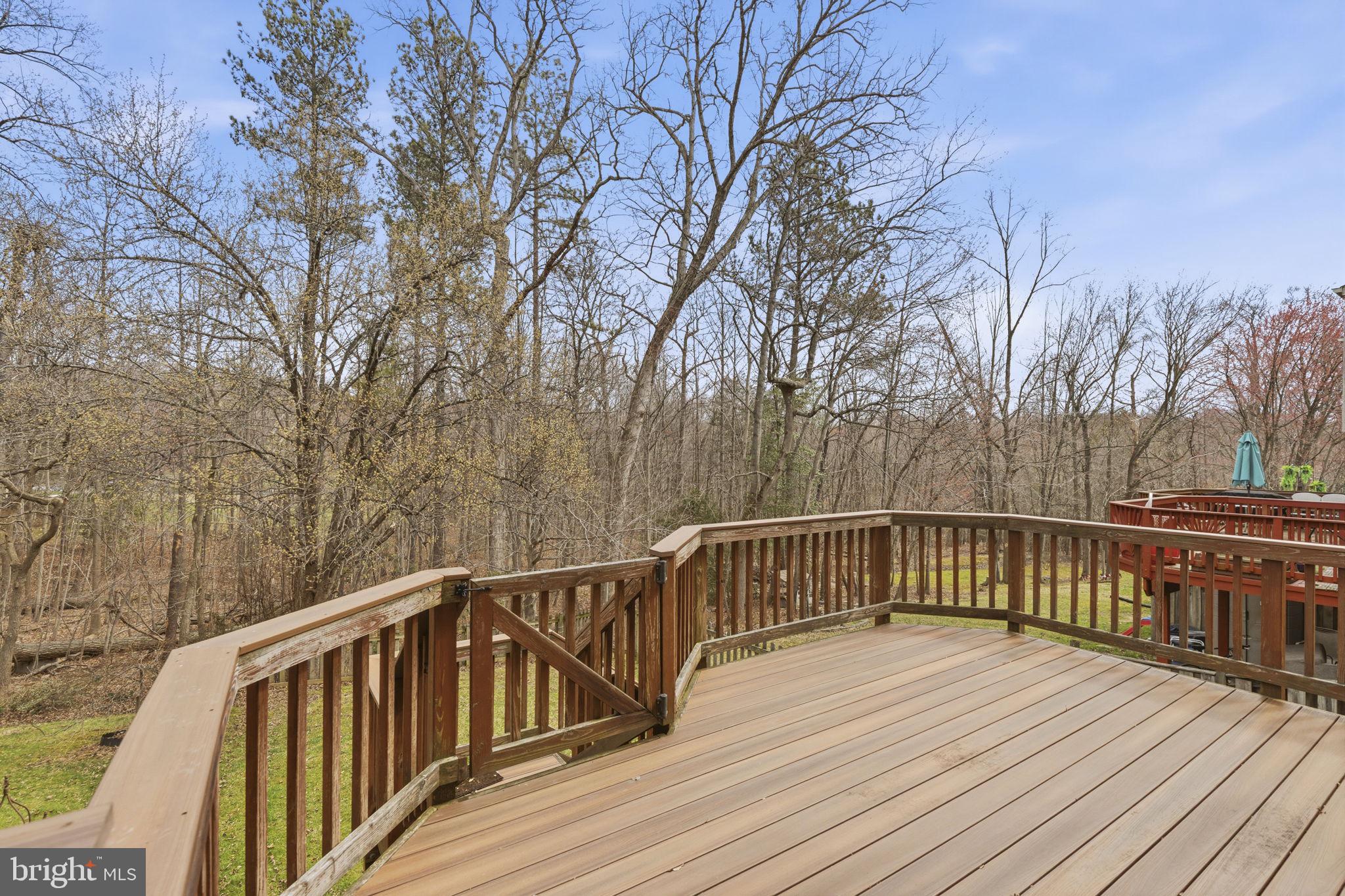3172 Hidden Ridge Terrace Abingdon, MD 21009 - Photo 29 of 34 a view of deck with wooden floor and fence