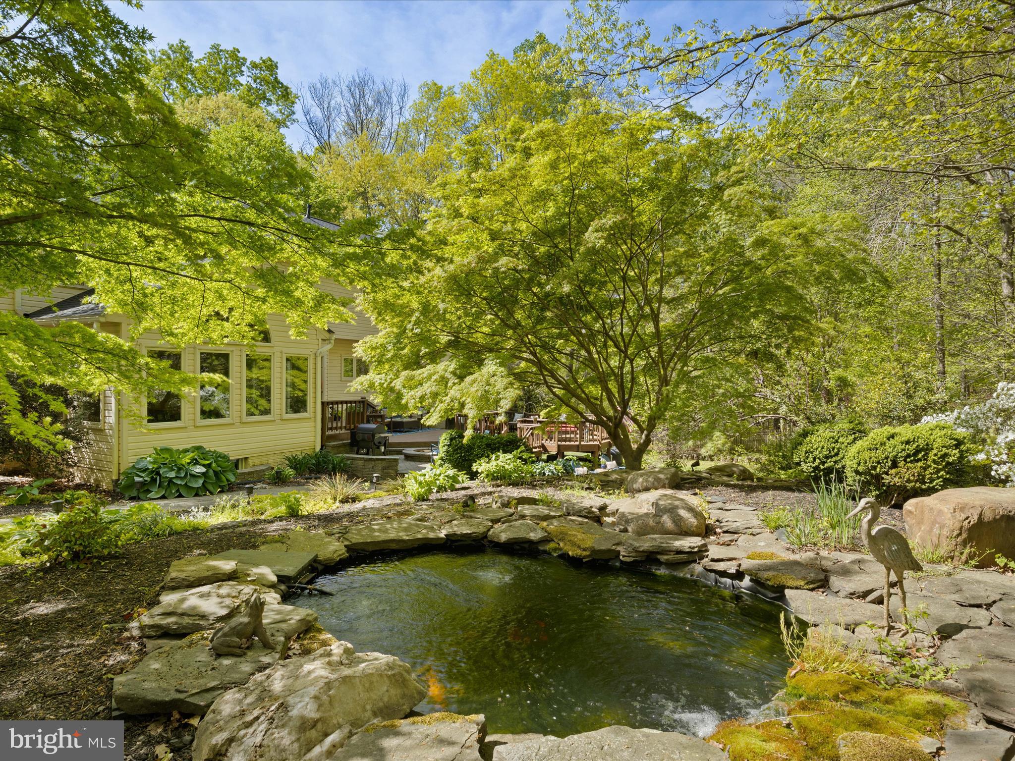 6615 Newman Road Clifton, VA 20124 - Photo 69 of 100 Koi Pond