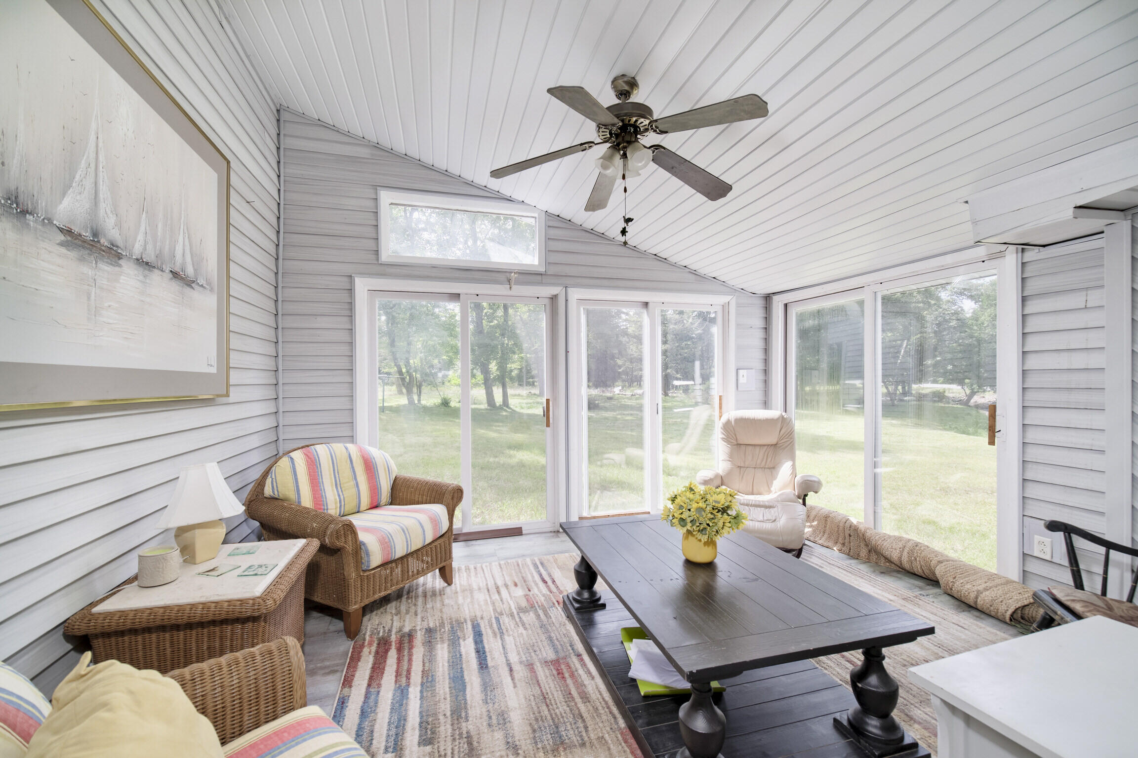 6665 Lakeshore Road Manistee, MI 49660 - Photo 17 of 50 Sunroom