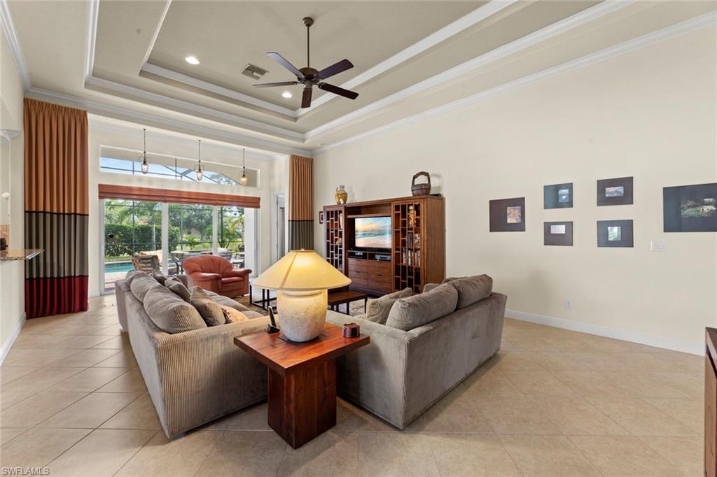 19900 Maddelena Circle Estero, FL 33967 - Photo 12 of 42 Great room w/direct lanai access