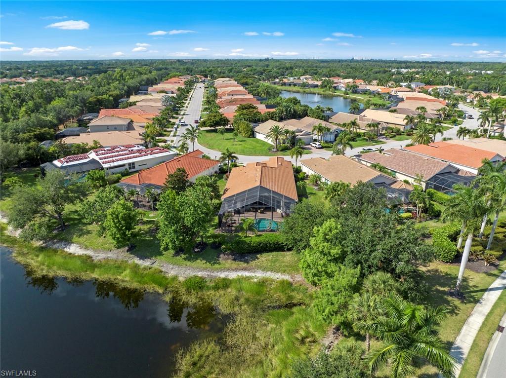 19900 Maddelena Circle Estero, FL 33967 - Photo 35 of 42 Aerial view of rear of home