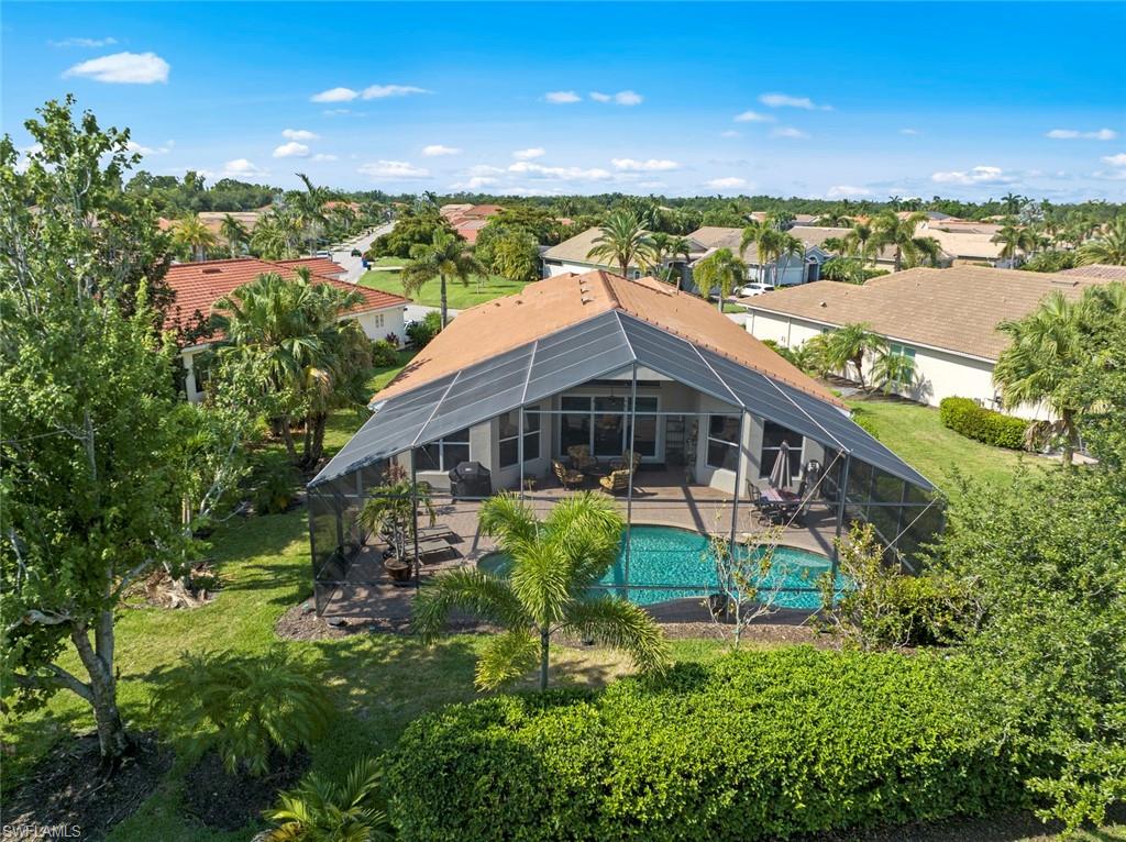 19900 Maddelena Circle Estero, FL 33967 - Photo 36 of 42 Aerial view of rear of home
