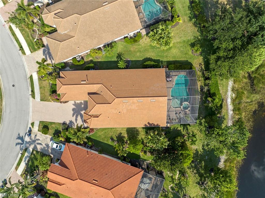 19900 Maddelena Circle Estero, FL 33967 - Photo 37 of 42 Aerial view directly above home