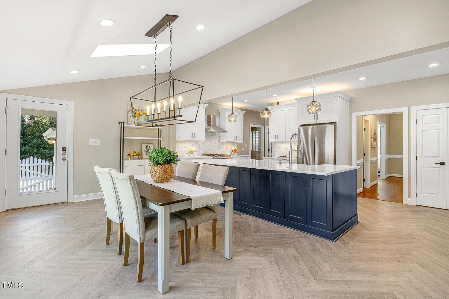 6320 Bayswater Trail Raleigh, NC 27612 - Photo 18 of 62 a view of a dining room with furniture window and wooden floor