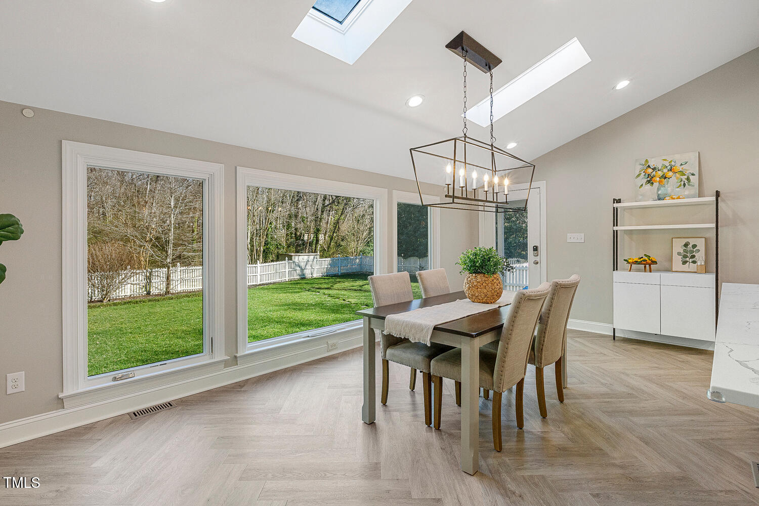 6320 Bayswater Trail Raleigh, NC 27612 - Photo 20 of 62 a view of a dining room with furniture window and outside view