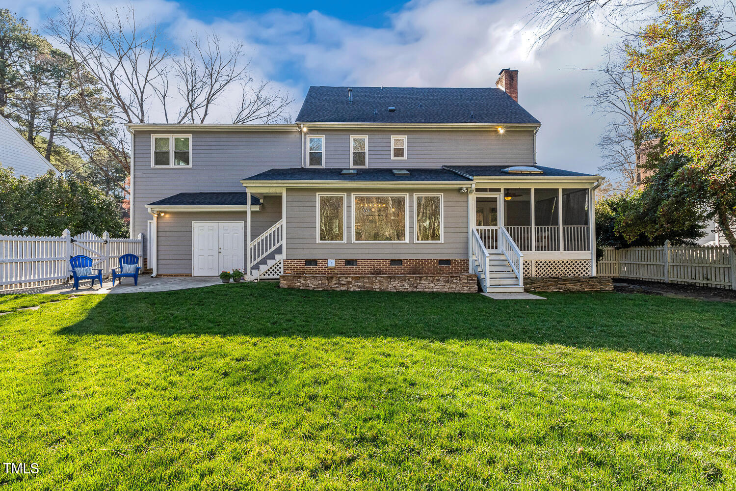 6320 Bayswater Trail Raleigh, NC 27612 - Photo 58 of 62 front view of a house with a yard