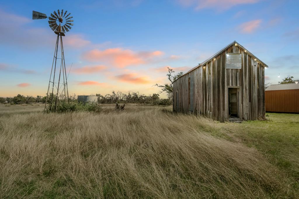 a view of a wooden bridge