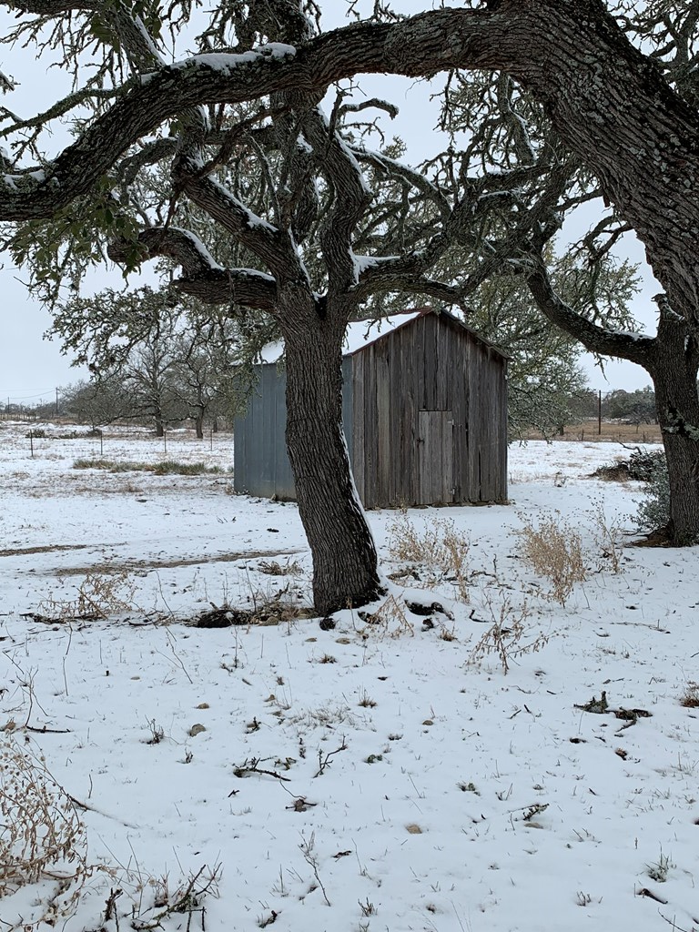 3527 Old Harper Road Fredericksburg, TX 78624 - Photo 35 of 41 a view of a backyard of the house