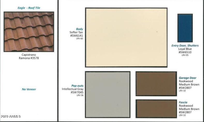 20802 West Granada Road Buckeye, AZ 85396 - Photo 7 of 9 223 - Exterior Design Selections