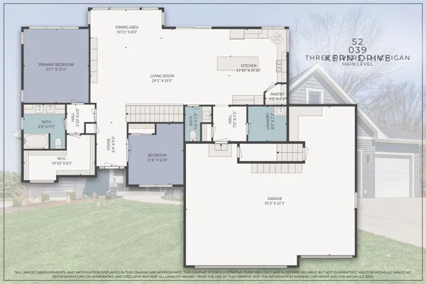 $794,900 | 52039 Kern Drive, Three Rivers, MI 49093