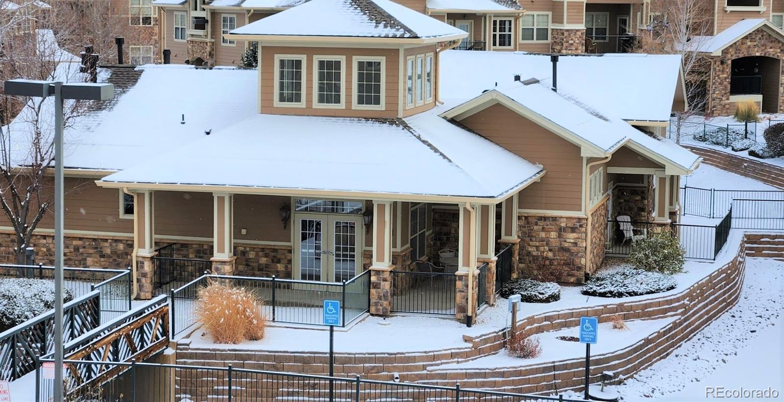 a view of house with roof deck