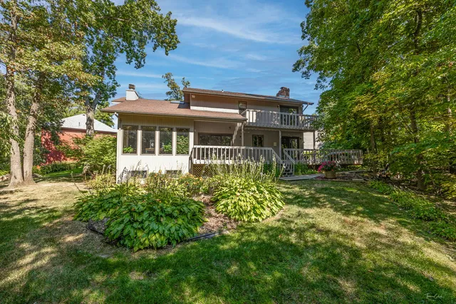 front view of a house with a small yard