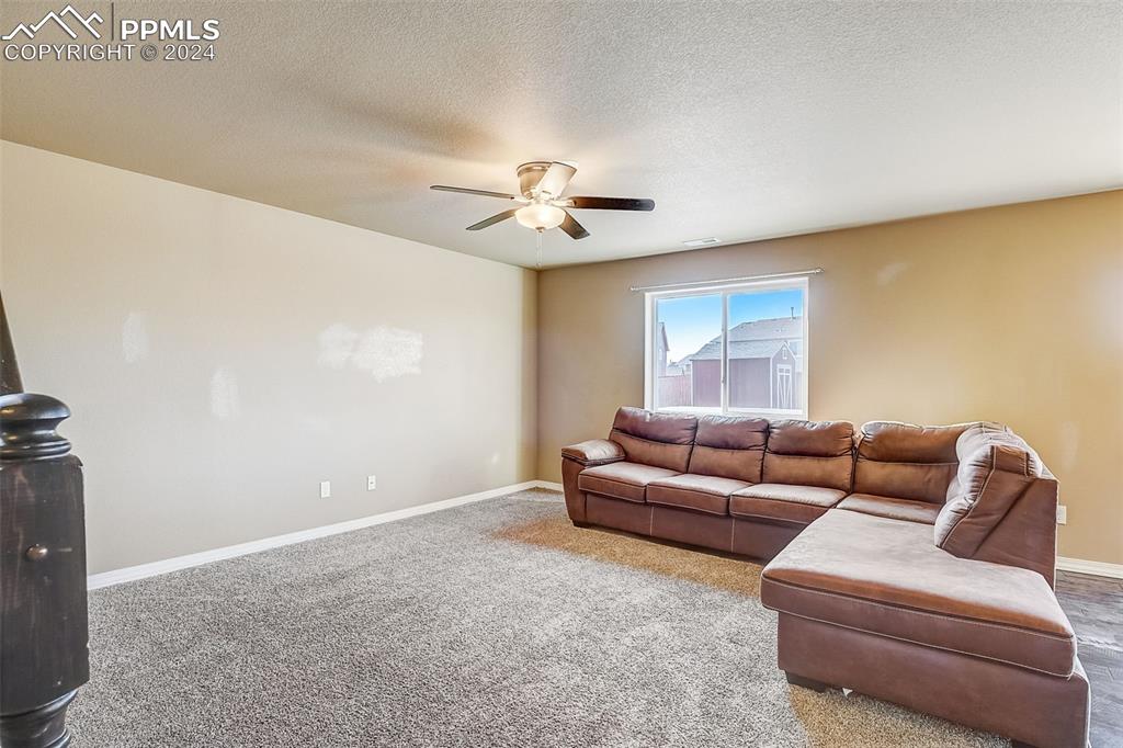 11642 Avena Road Peyton, CO 80831 - Photo 7 of 50 a living room with furniture and a ceiling fan