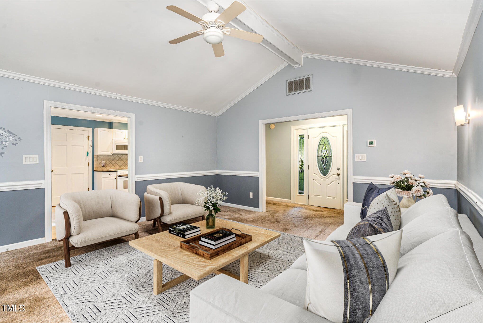 6820 Chamonix Place Raleigh, NC 27613 - Photo 3 of 25 Living Room