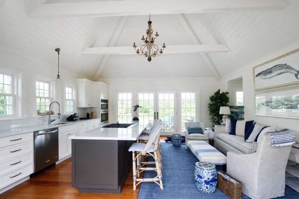 44 Main Street Nantucket, MA 02554 - Photo 7 of 32 a view of a dining room with furniture window and wooden floor