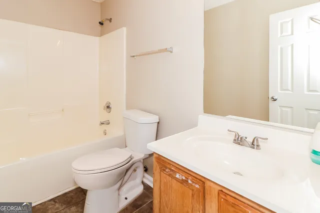 a view of a terrace with lake view