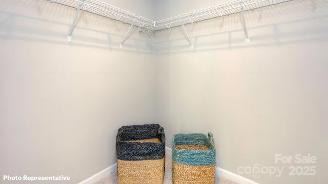 a bathroom with a shower curtain