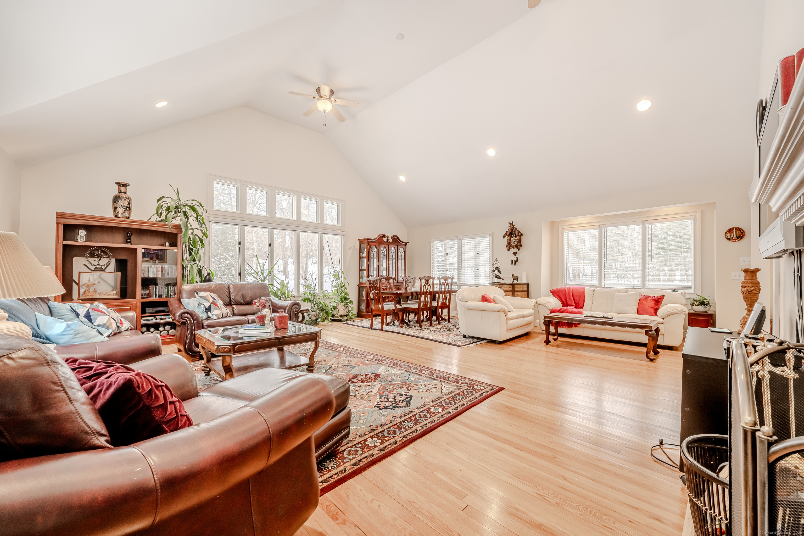 305 Rimmon Road Woodbridge, CT 06525 - Photo 3 of 28 a living room with furniture and a large window