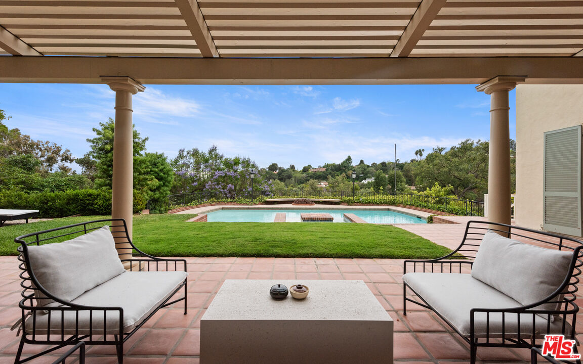 10800 Chalon Road Los Angeles, CA 90077 - Photo 8 of 14 a view of outdoor space yard and outdoor seating