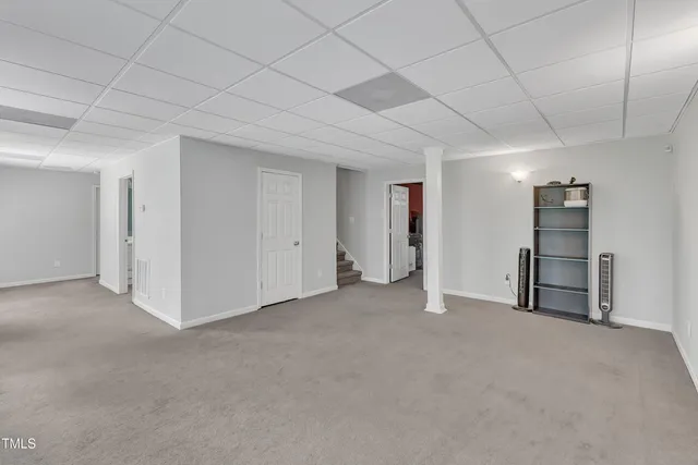 a room with gym equipment