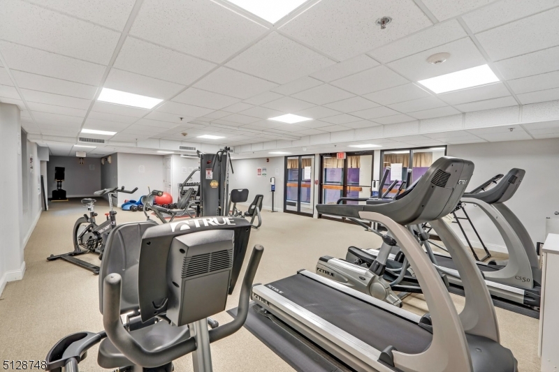 7 Prospect Street, Unit 303 Morristown, NJ 07960 - Photo 22 of 22 a view of a room with gym equipment