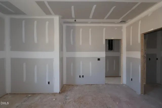 a front view of a building