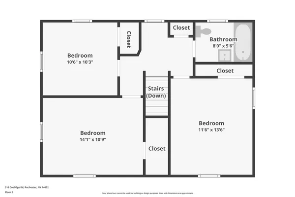 $199,000 | 316 Coolidge Road, Irondequoit, NY 14622