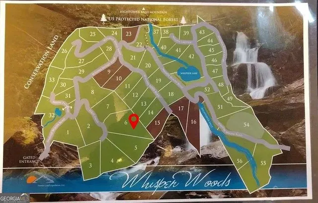 $34,400 | 0 Lot 6 Whisper Woods Estate, Hiawassee, GA 30546