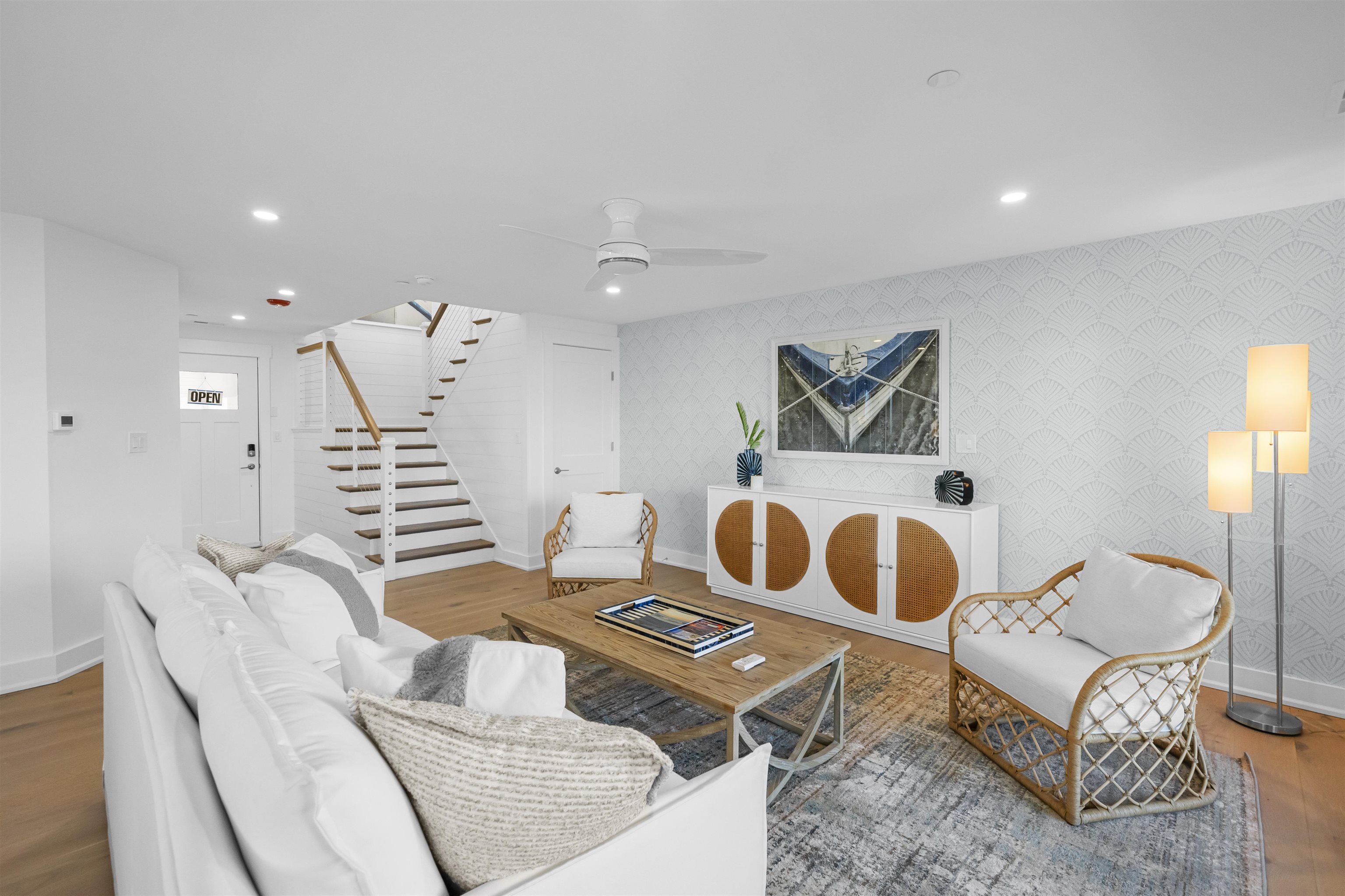 2927 Dune, Unit 1 Avalon, NJ 08202 - Photo 11 of 35 a living room with furniture and wooden floor