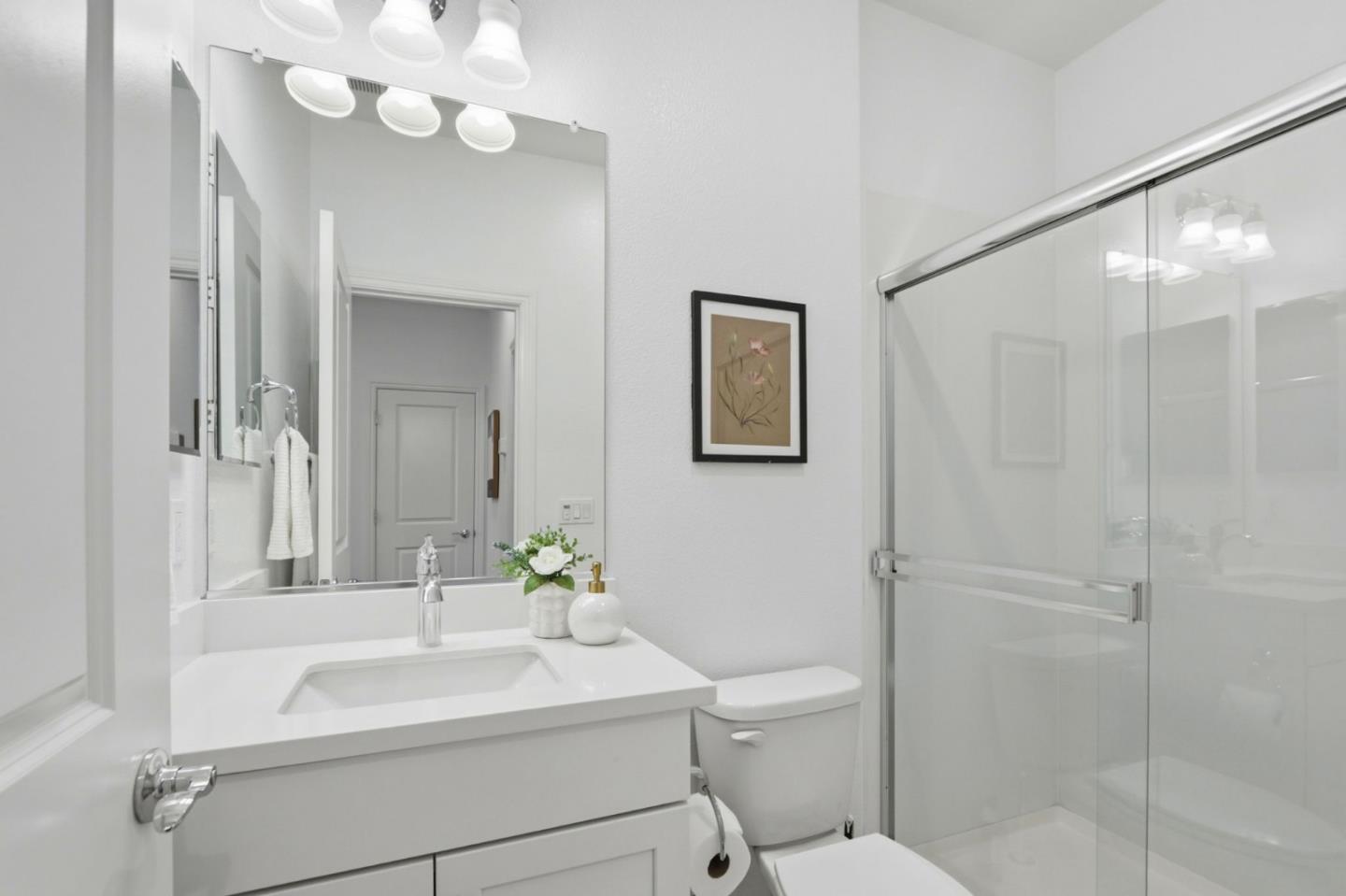 706 Fruit Ranch Loop San Jose, CA 95133 - Photo 25 of 39 a bathroom with a sink a toilet and shower