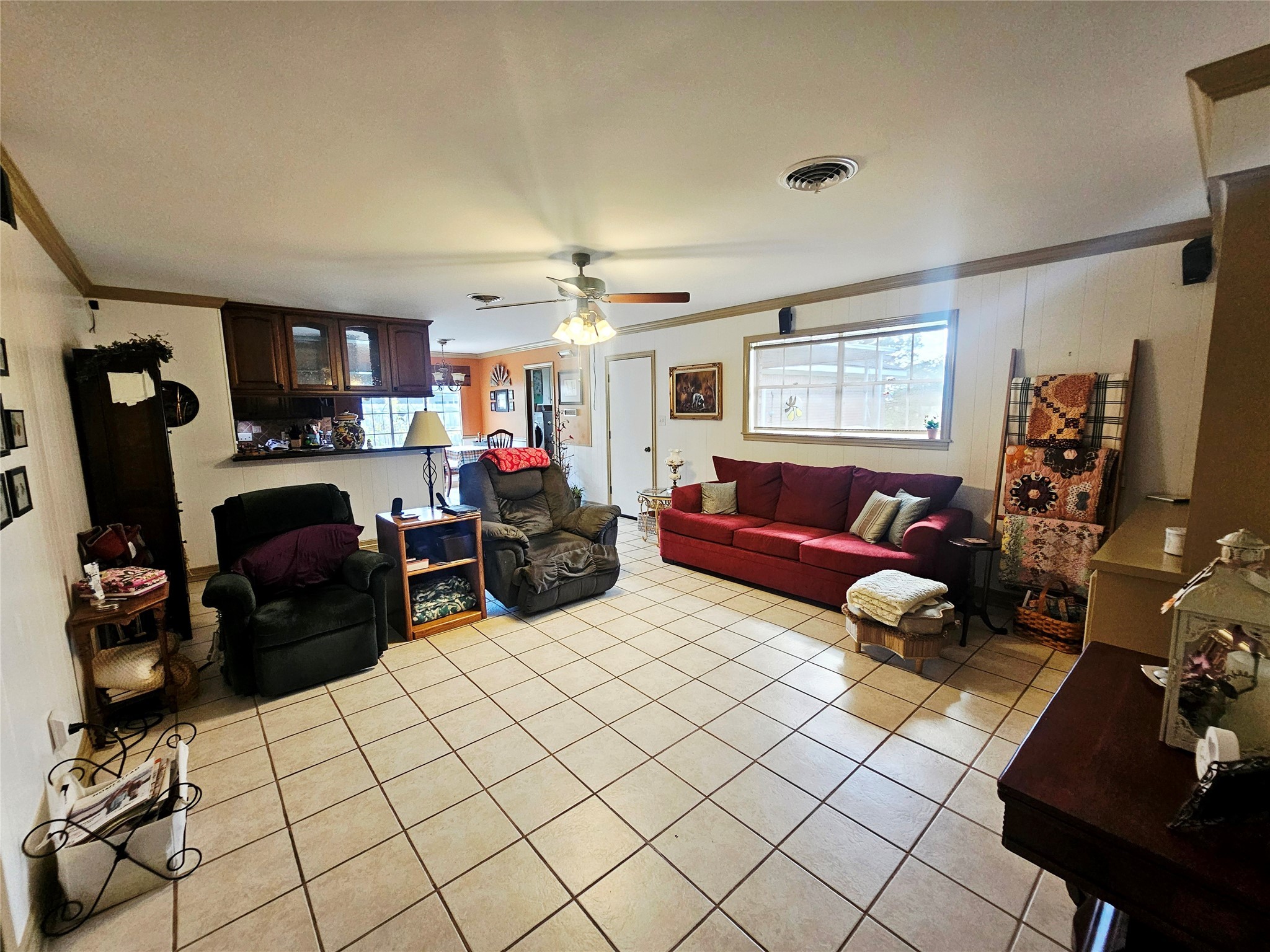 117 Laughlin Road Eagle Lake, TX 77434 - Photo 15 of 46 a living room with furniture fireplace and flat screen tv