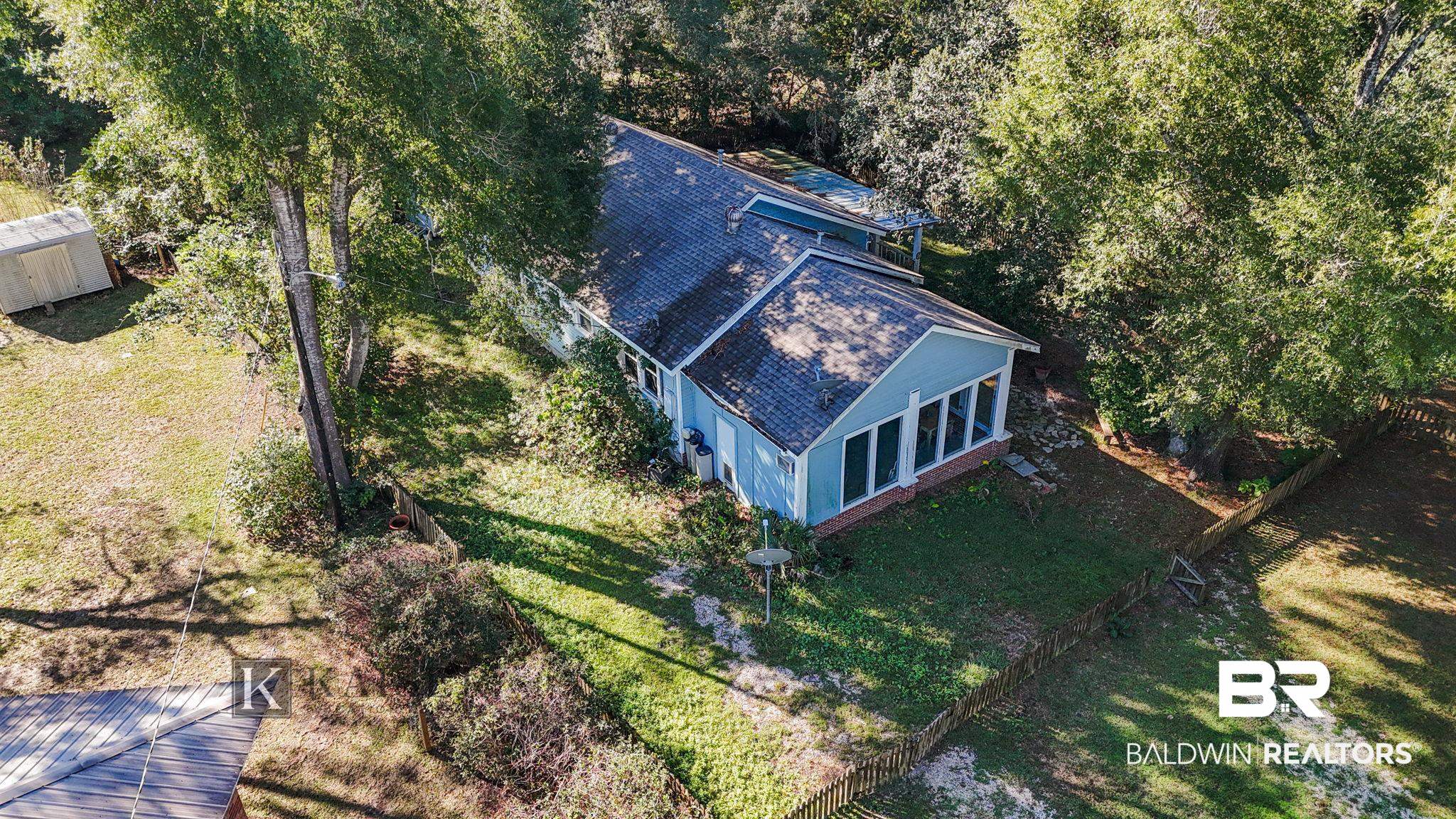 18696 Borck Road Gulf Shores, AL 36542 - Photo 45 of 47 Bird's eye view