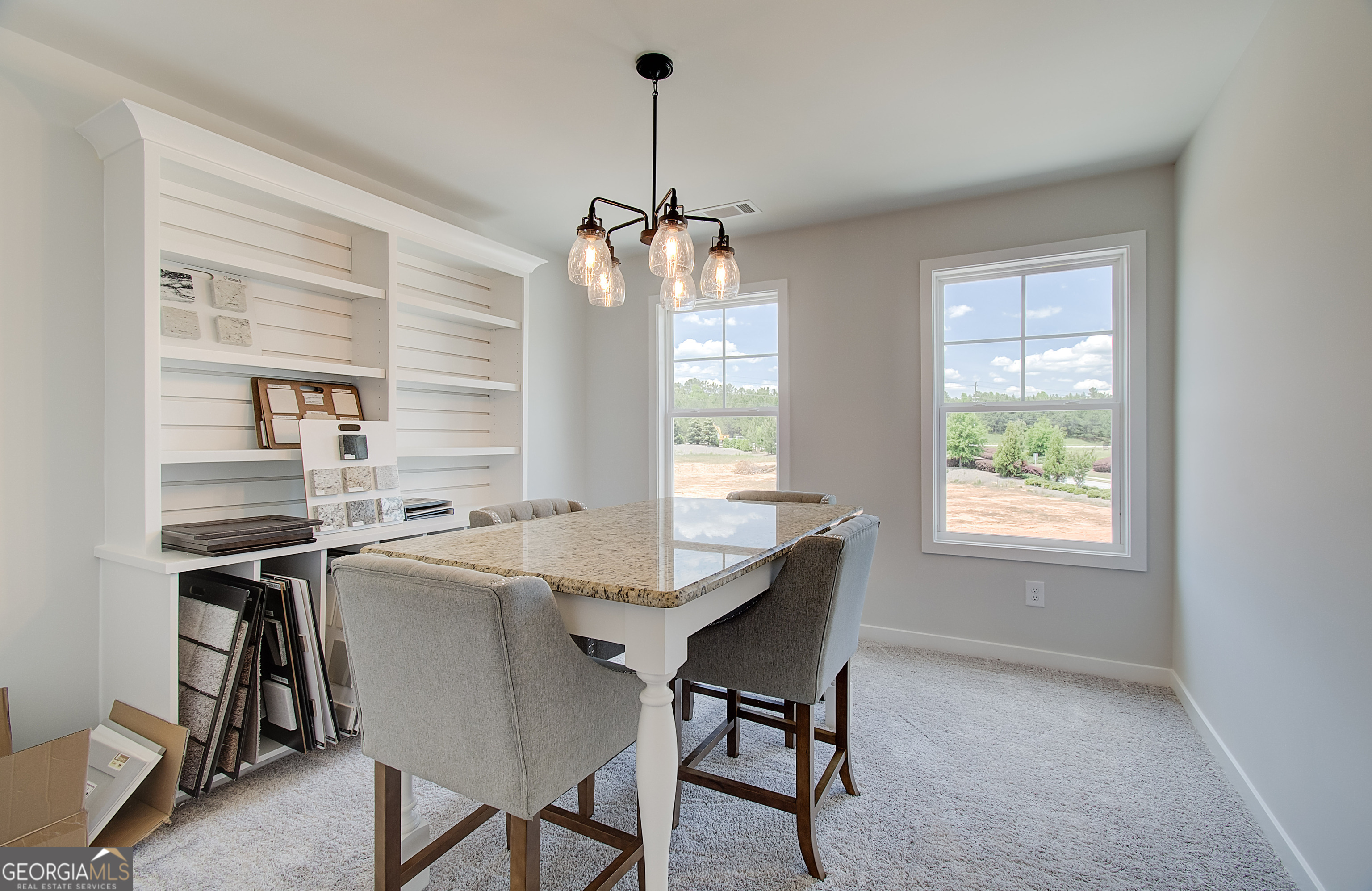 179 Depot Landing Road, Unit 27A Auburn, GA 30011 - Photo 24 of 38 a dining room with furniture and window