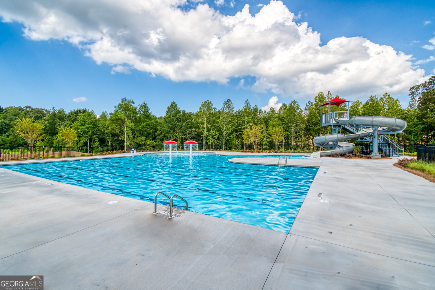 179 Depot Landing Road, Unit 27A Auburn, GA 30011 - Photo 32 of 38 a view of a swimming pool with a yard