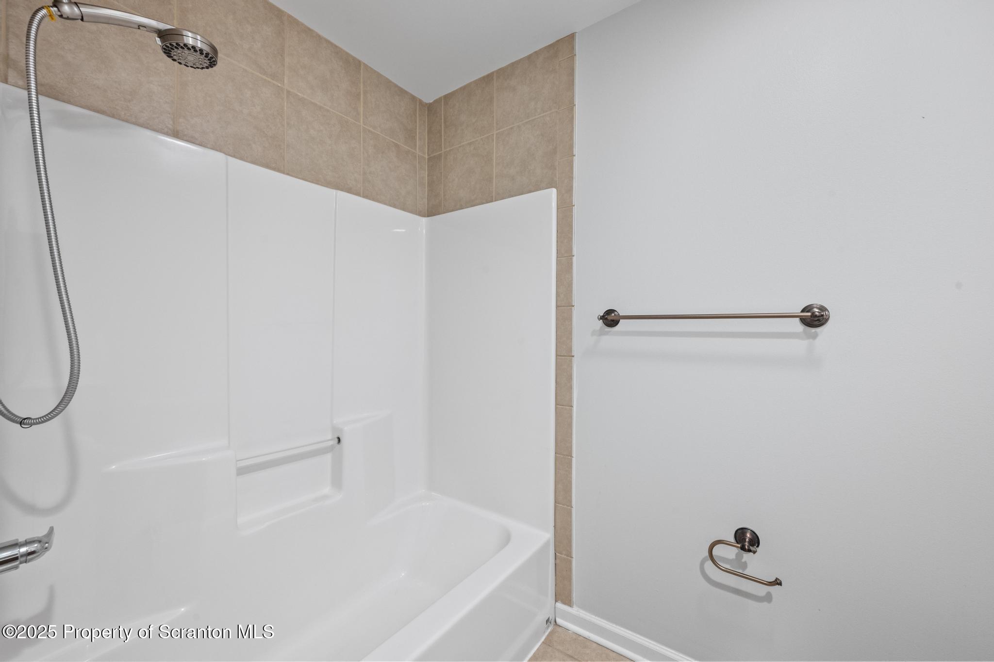 609 Edith Street Old Forge, PA 18518 - Photo 20 of 25 a bathroom with a shower