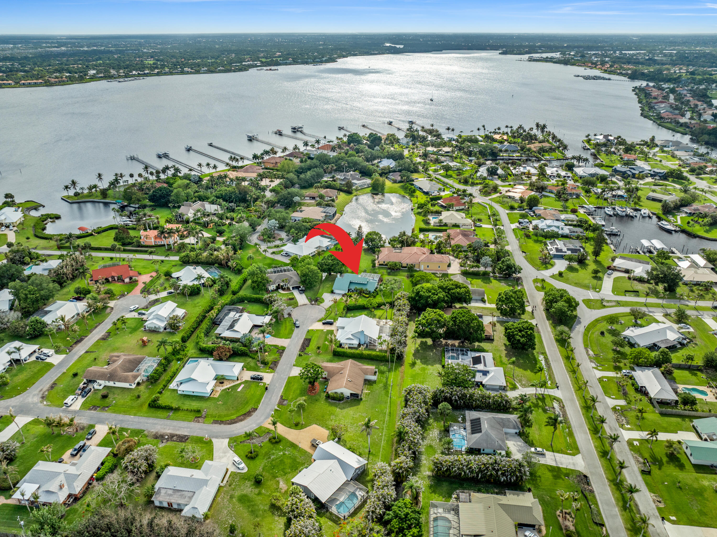 2415 Northwest Cove View Stuart, FL 34994 - Photo 13 of 54 DJI_0932_Arrow