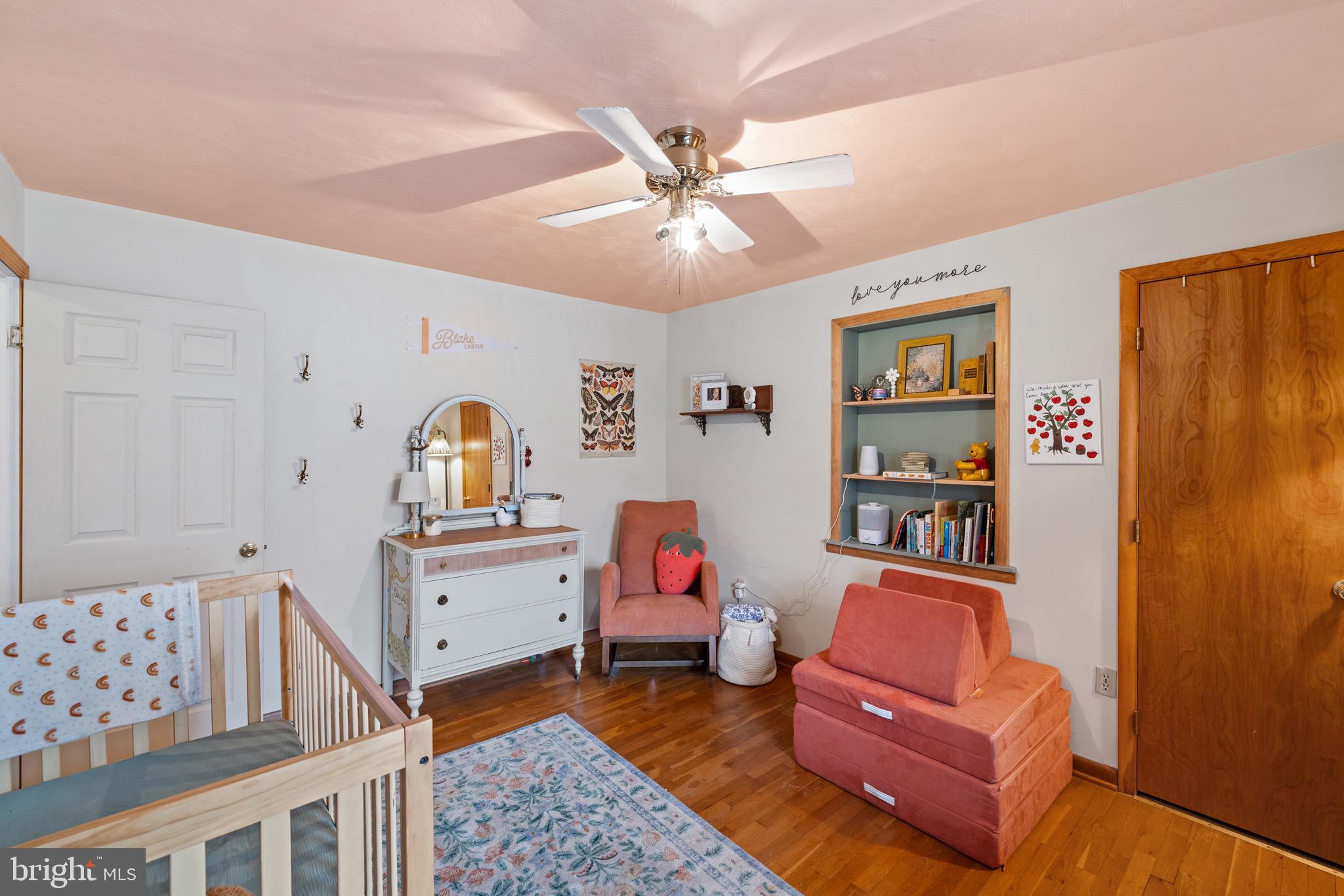 3360 Senedo Road Quicksburg, VA 22847 - Photo 22 of 58 a bedroom with furniture and wooden floor