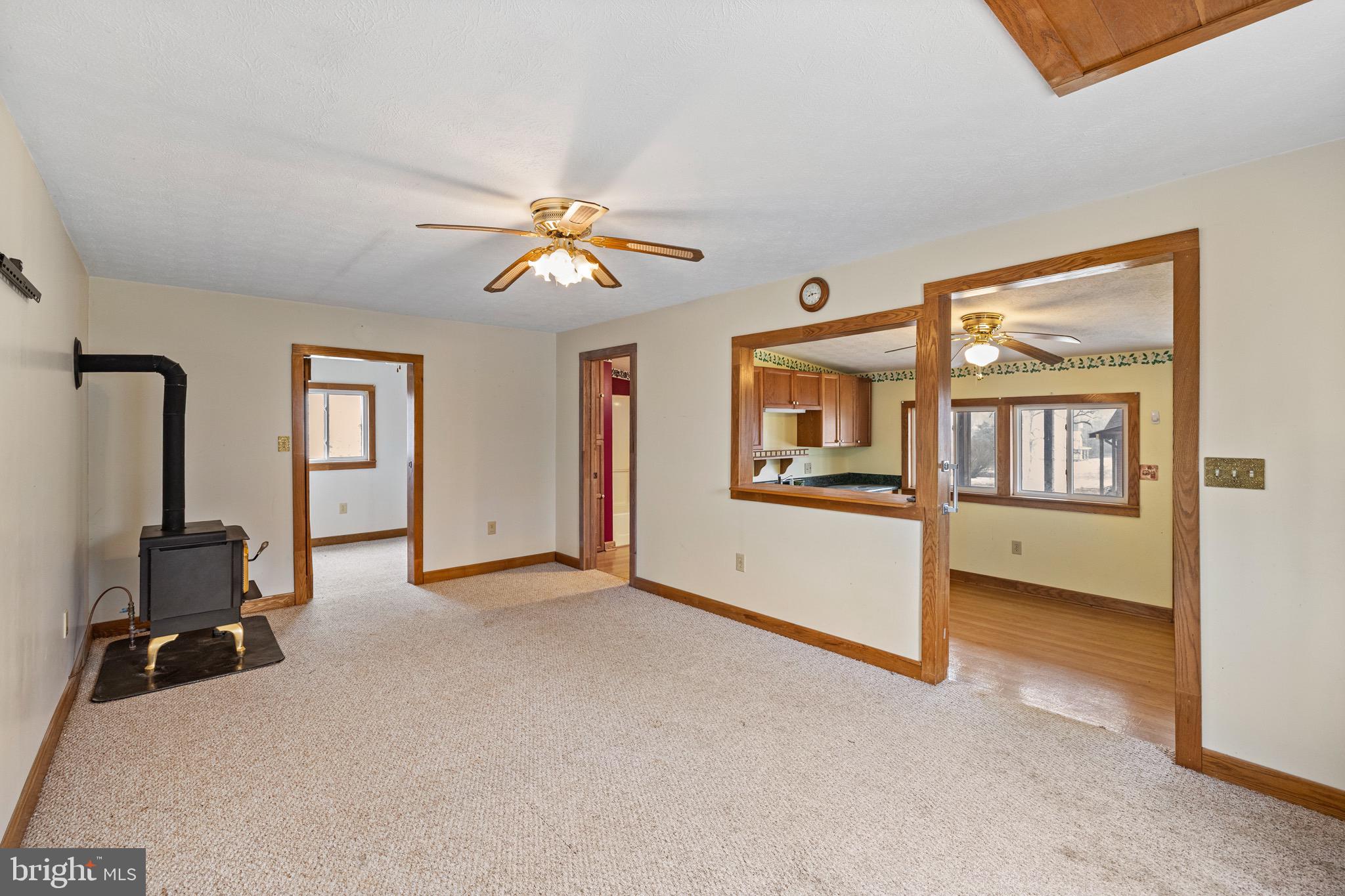 3360 Senedo Road Quicksburg, VA 22847 - Photo 42 of 58 a view of an empty room with window and cabinet