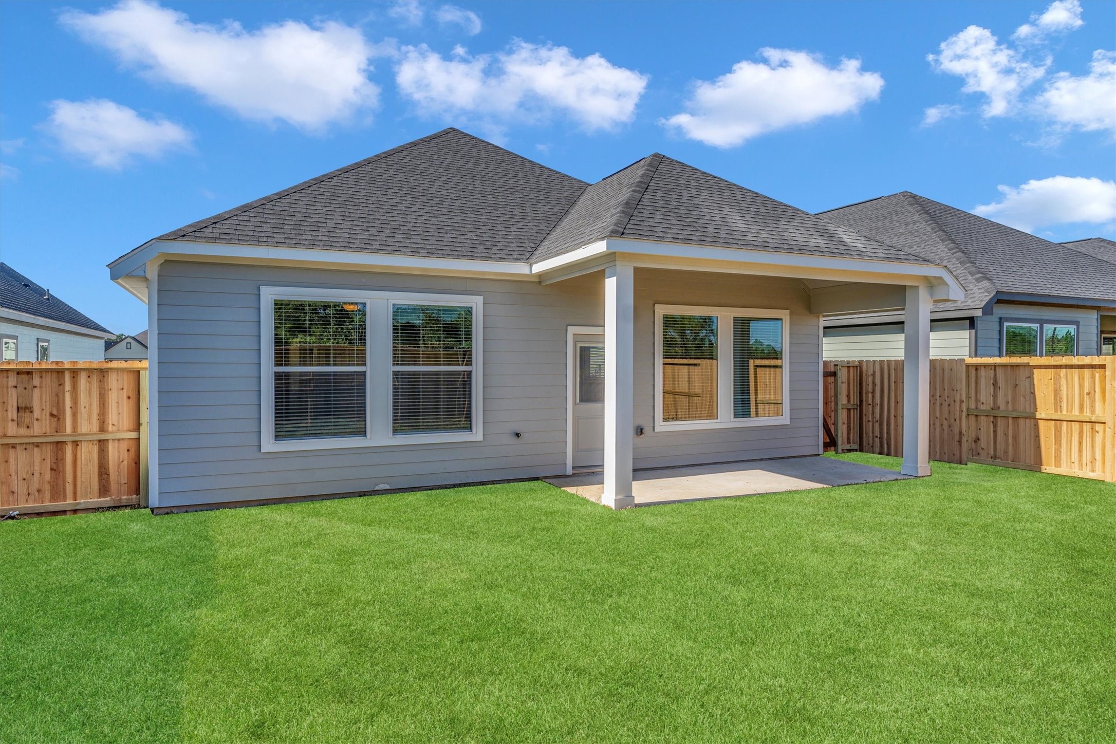 16026 Copper Skies Way Cypress, TX 77429 - Photo 9 of 47 Covered patio/fenced in back yard