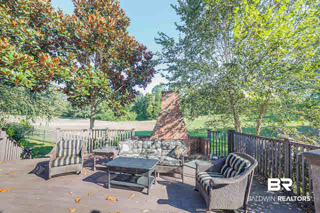 131 Sandy Shoal Loop Fairhope, AL 36532 - Photo 24 of 28 Fireplace Back Patio