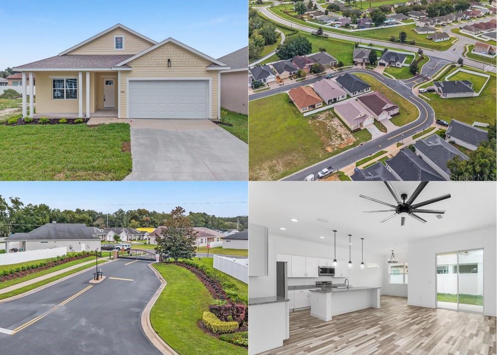 a view of a city from a terrace