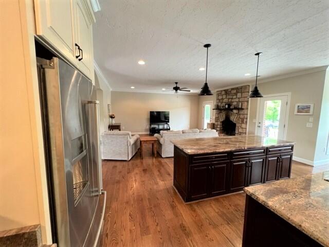 1202 Terrace Drive Salem, VA 24153 - Photo 21 of 44 a kitchen with stainless steel appliances granite countertop a refrigerator a stove and a sink