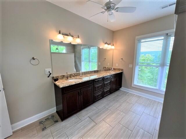 1202 Terrace Drive Salem, VA 24153 - Photo 37 of 44 a spacious bathroom with a vanity and a mirror