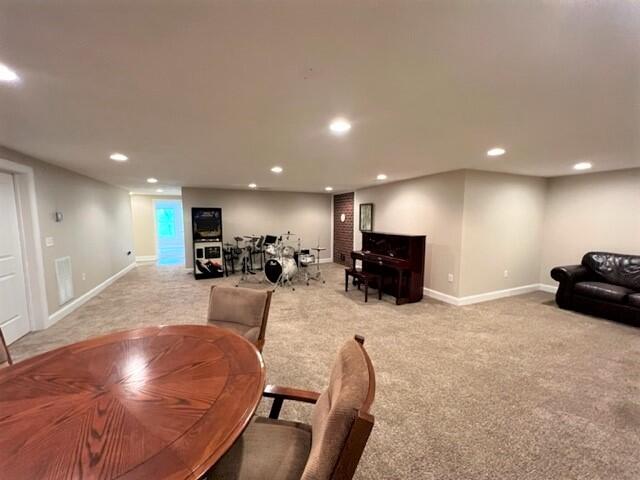 1202 Terrace Drive Salem, VA 24153 - Photo 44 of 44 a large kitchen with a table and chairs