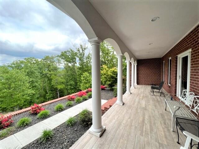1202 Terrace Drive Salem, VA 24153 - Photo 9 of 44 a view of balcony with furniture