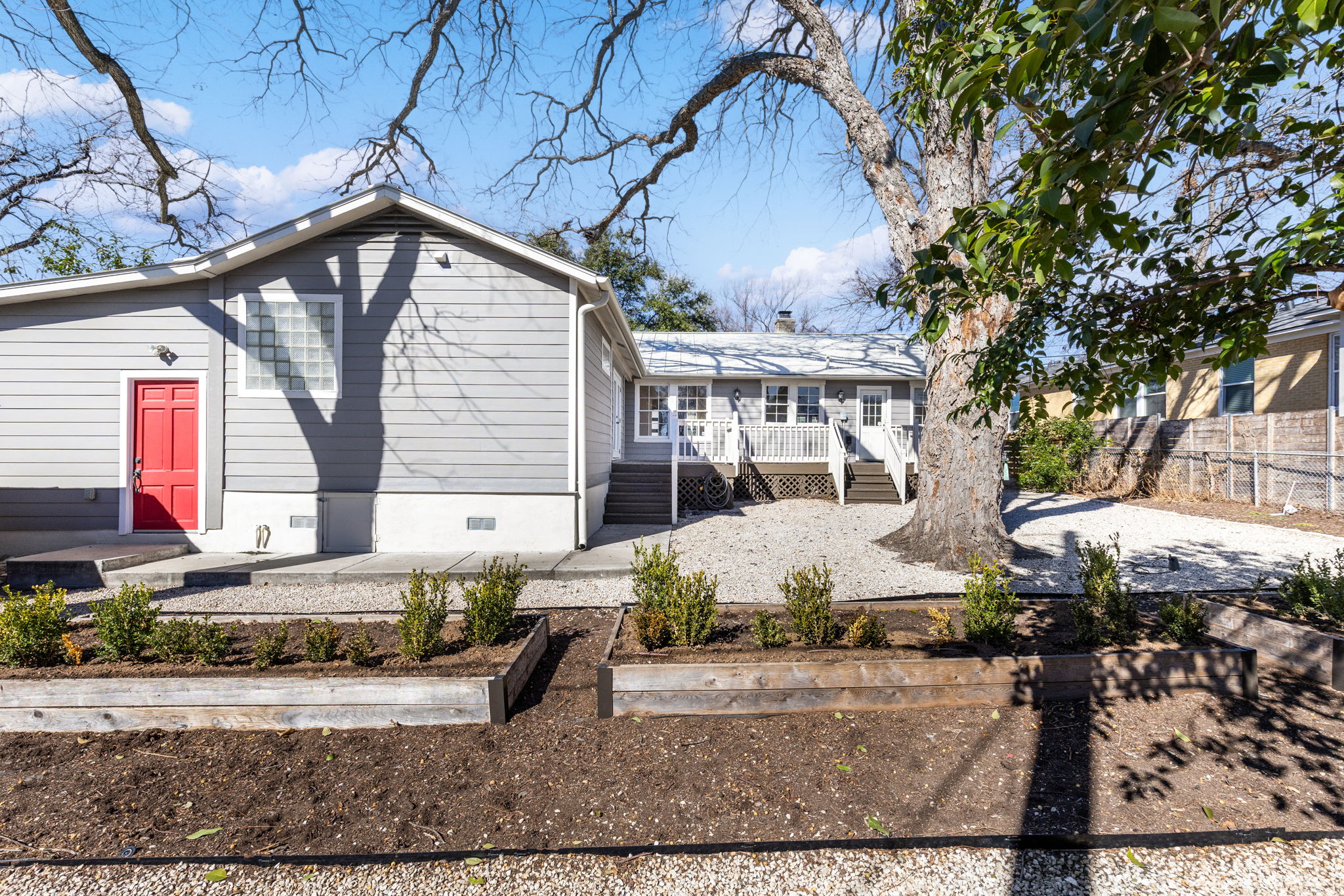 4517 Bull Creek Road Austin, TX 78731 - Photo 35 of 35 a front view of a house with garden