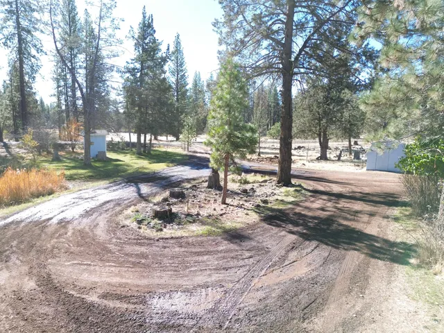 a view of swimming pool from a yard
