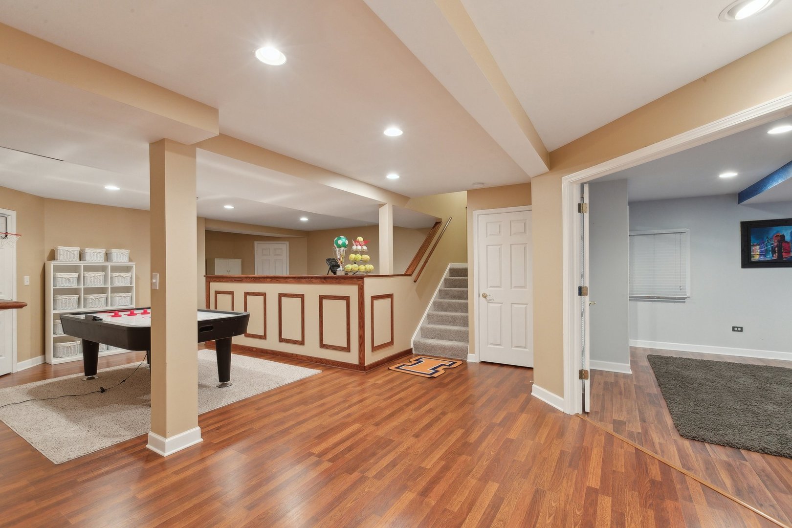 2156 Red Maple Lane Aurora, IL 60502 - Photo 52 of 57 a view of an entryway with wooden floor and a livingroom